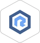 RealCube Black & White Logo